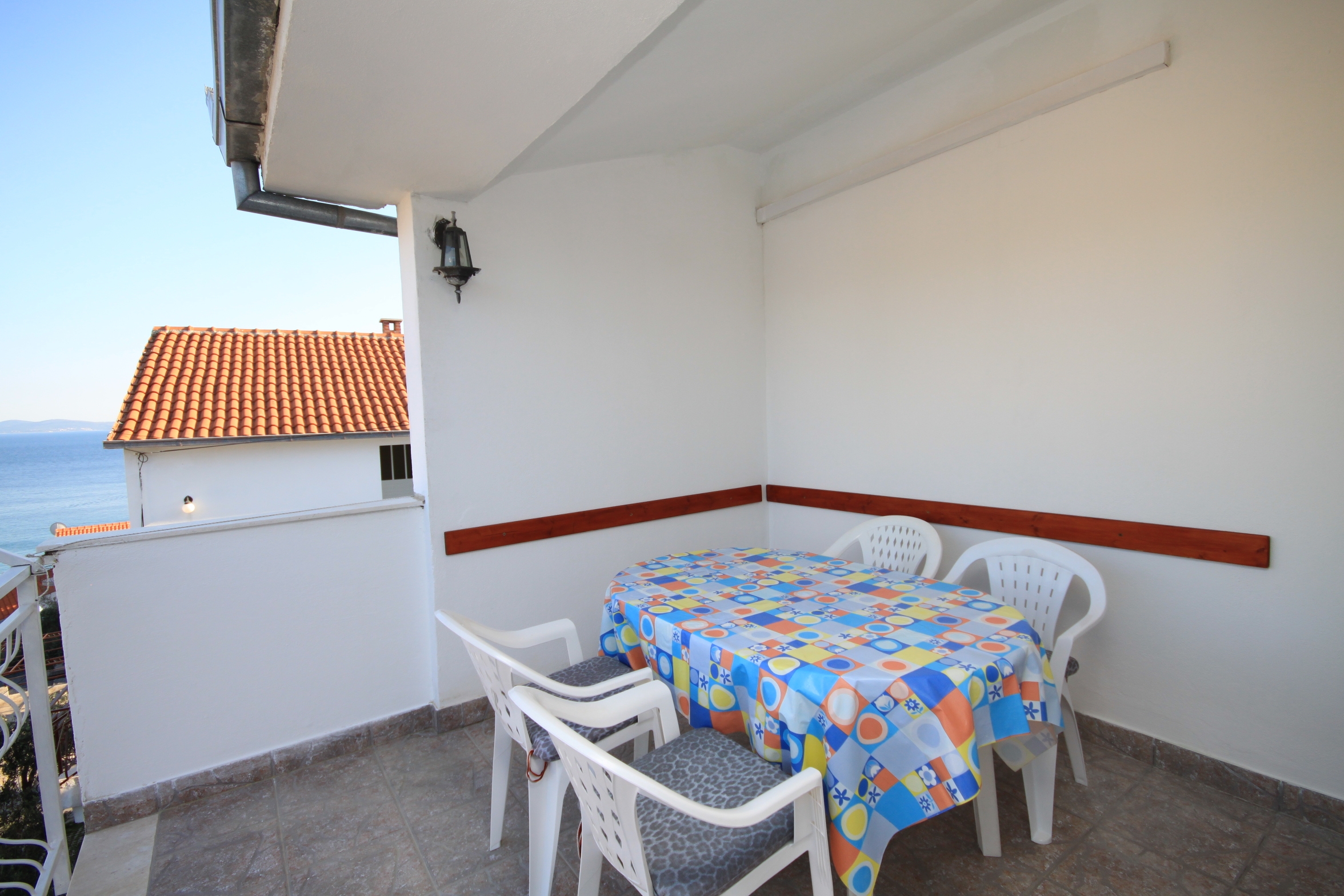 Two bedroom apartment with terrace and sea view Mavarštica, Čiovo  A-a