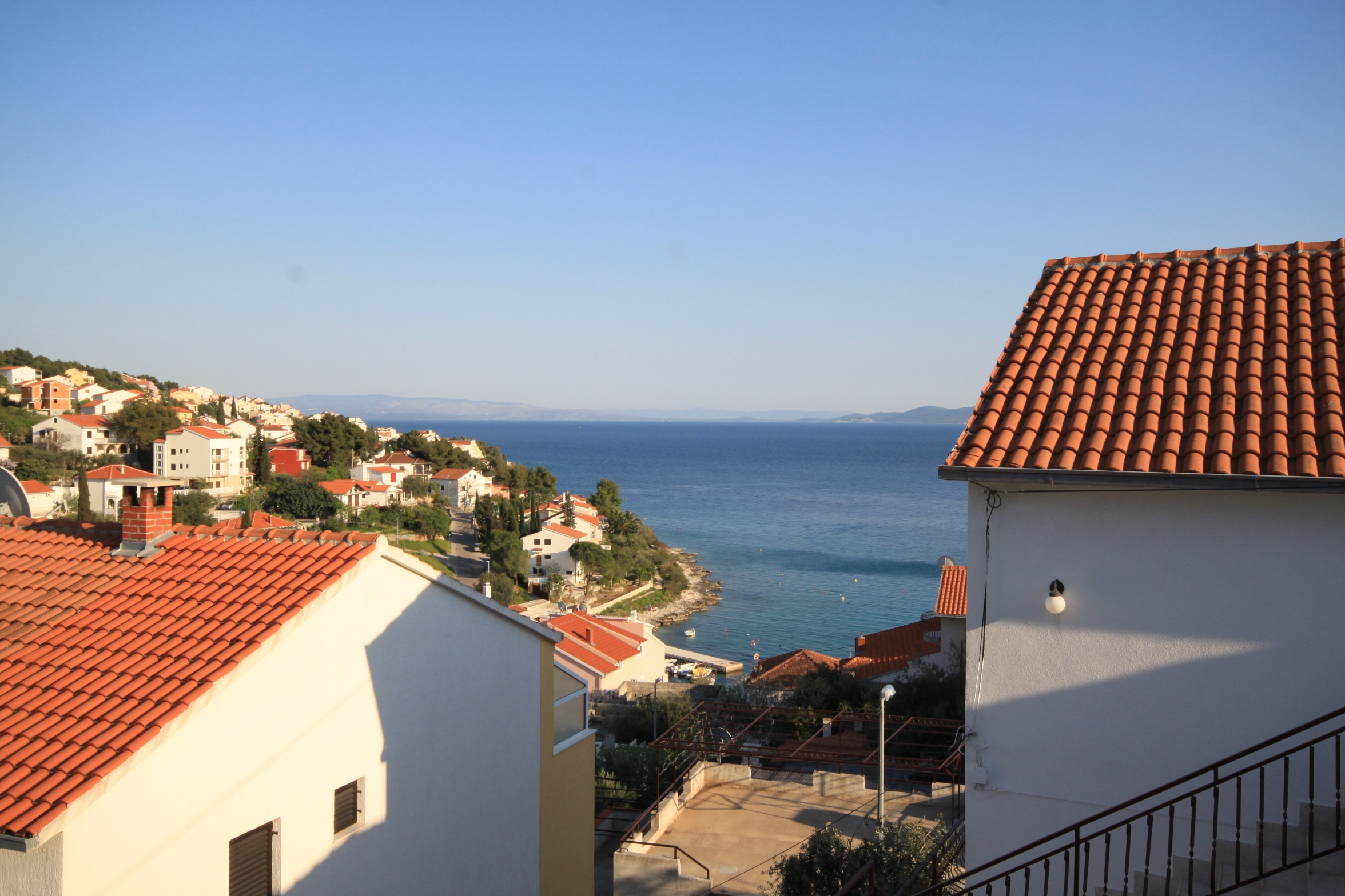 Two bedroom apartment with terrace and sea view Mavarštica, Čiovo  A-a
