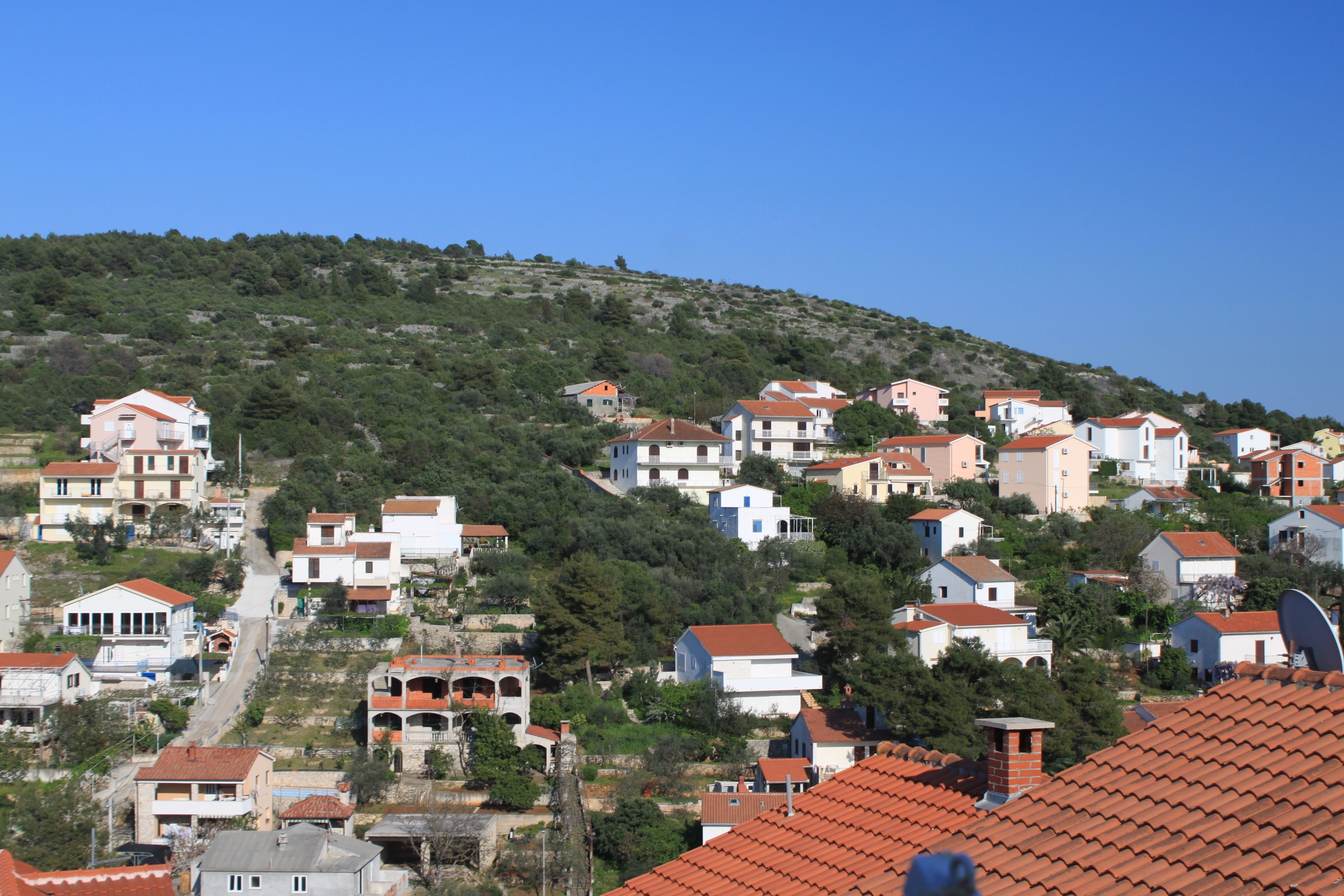 Two bedroom apartment with terrace and sea view Mavarštica, Čiovo  A-a