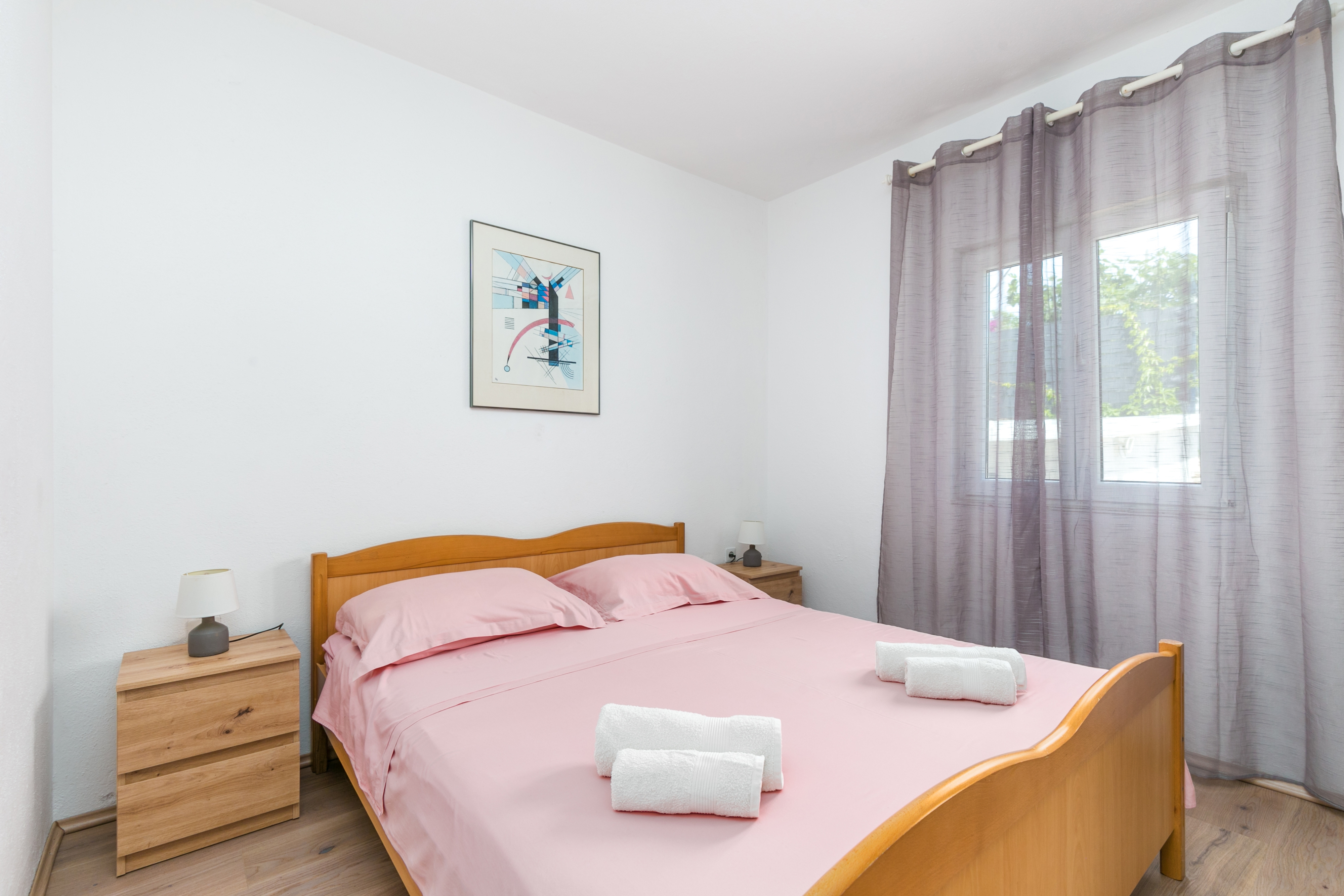 Two bedroom apartment with terrace and sea view Nečujam, Šolta  A-a