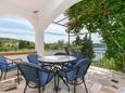 Nečujam, Terrasse dans l’hébergement en type apartment, avec la vue sur la mer et WiFi.