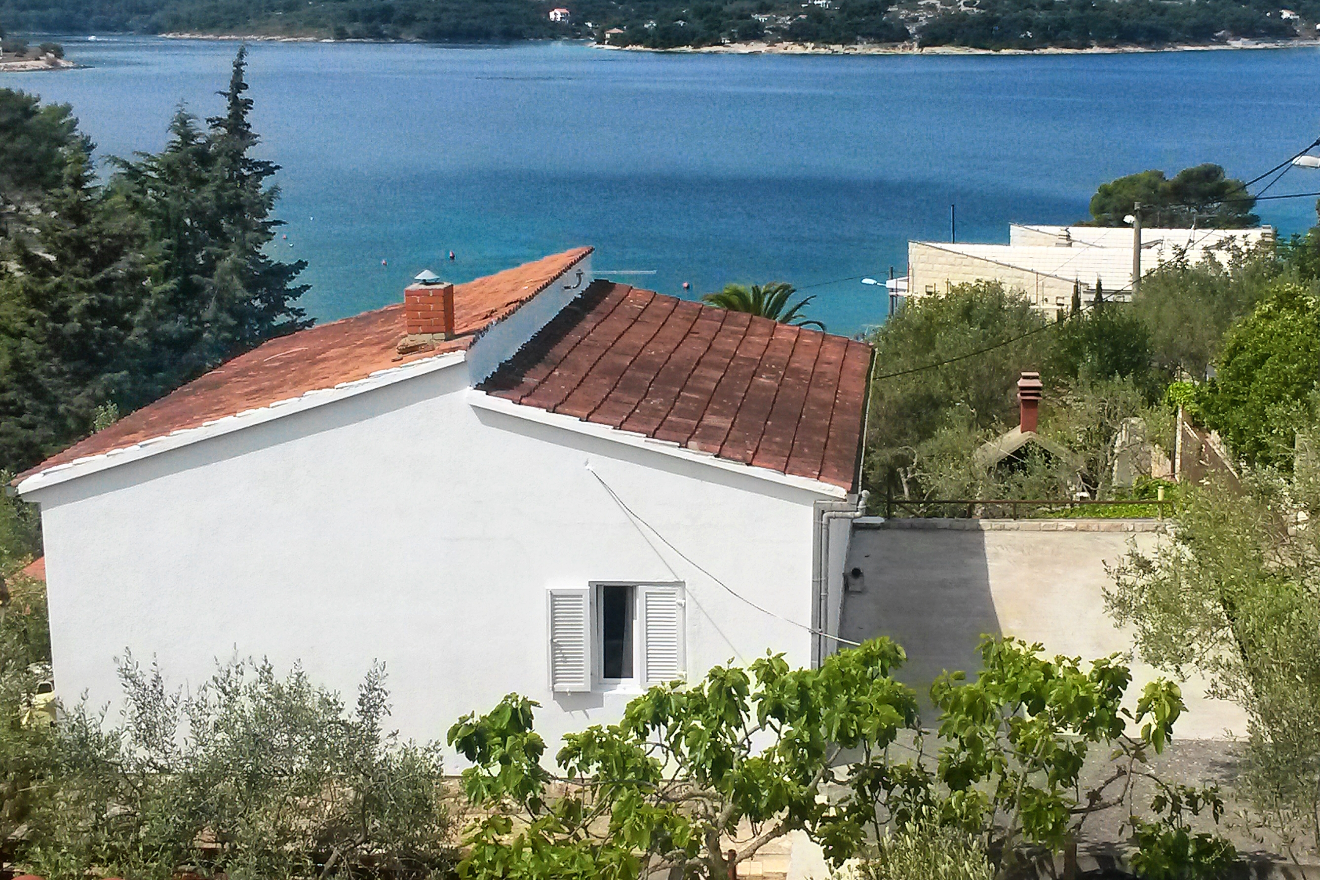 Enosobni apartma S teraso Nečujam, Šolta  A-b