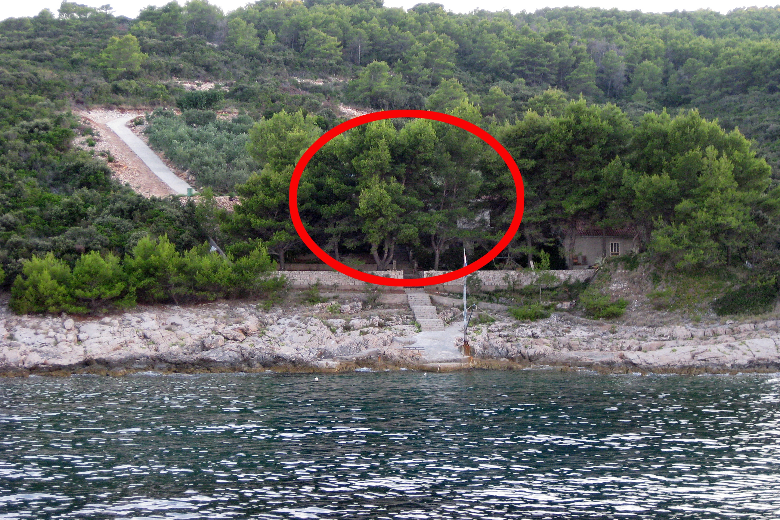 Trosobna hiša ob morju Zaliv Fabrice, Šolta  K