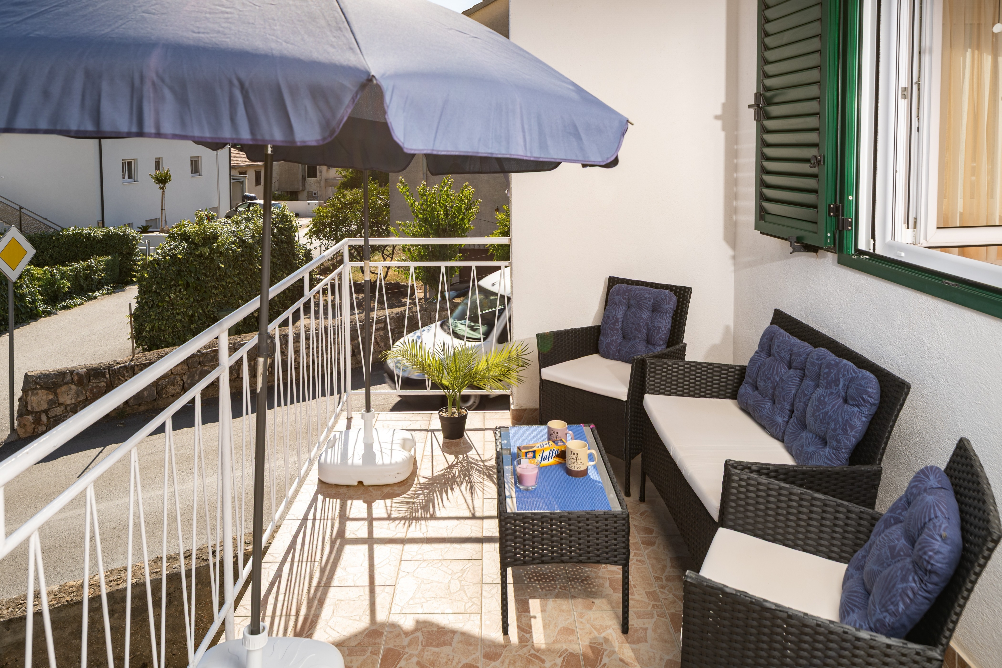 Two bedroom apartment with terrace Stari Grad, Hvar  A-a
