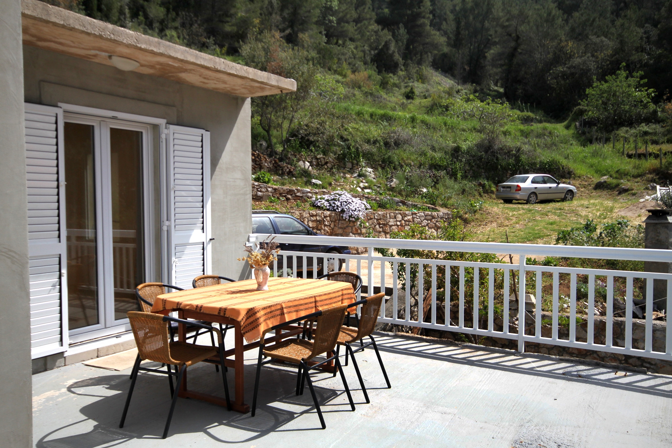 Two bedroom apartment near beach Cove Pobij, Hvar  A-a