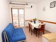 Jedáleň Hvar, Jedáleň v ubytovacej jednotke apartment, klimatizácia k dispozícii a WiFi.