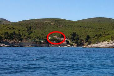 Objekt Zastupac, Hvar, Objekt 8719 - Apartmaji v bližini morja s prodnato plažo.