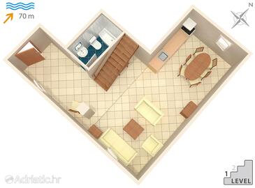 Plan Stari Grad, Plan in the apartment, WIFI.