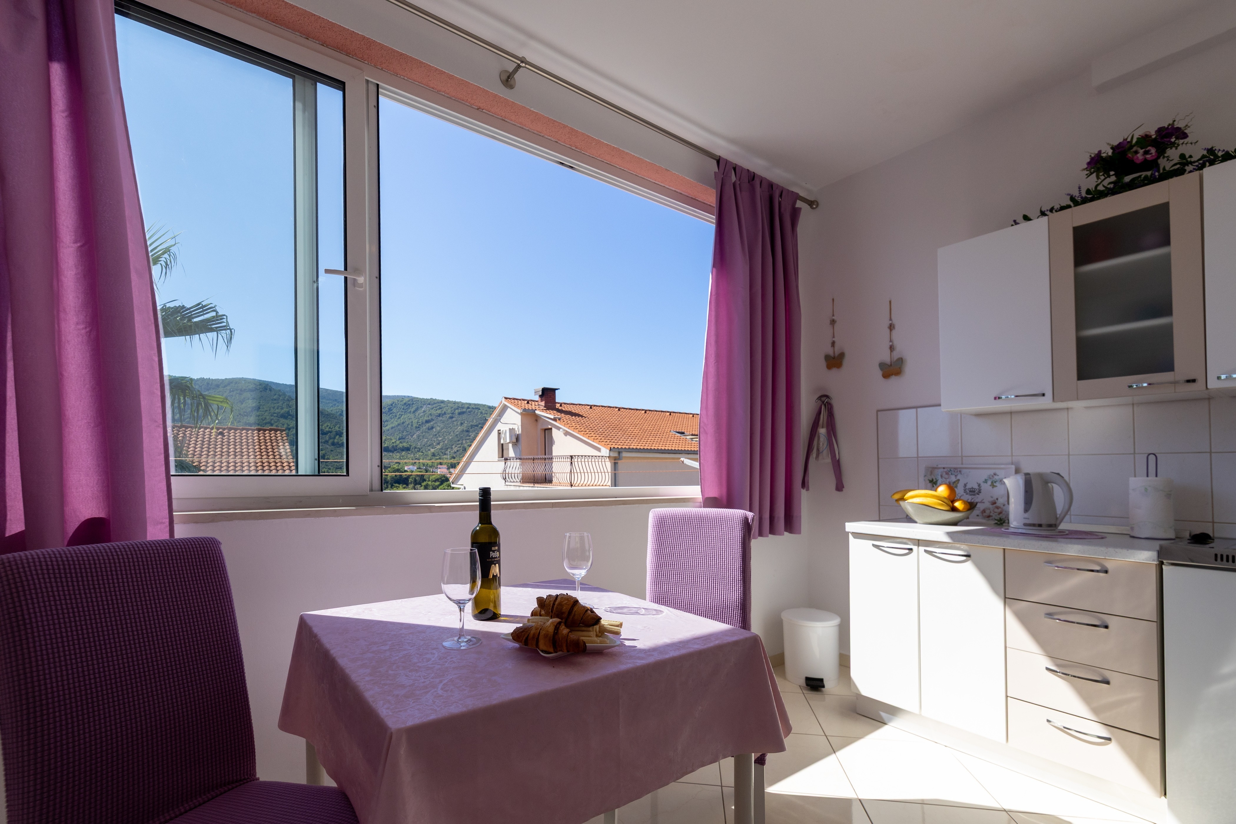 One bedroom apartment with terrace Stari Grad, Hvar (A-8726-b)