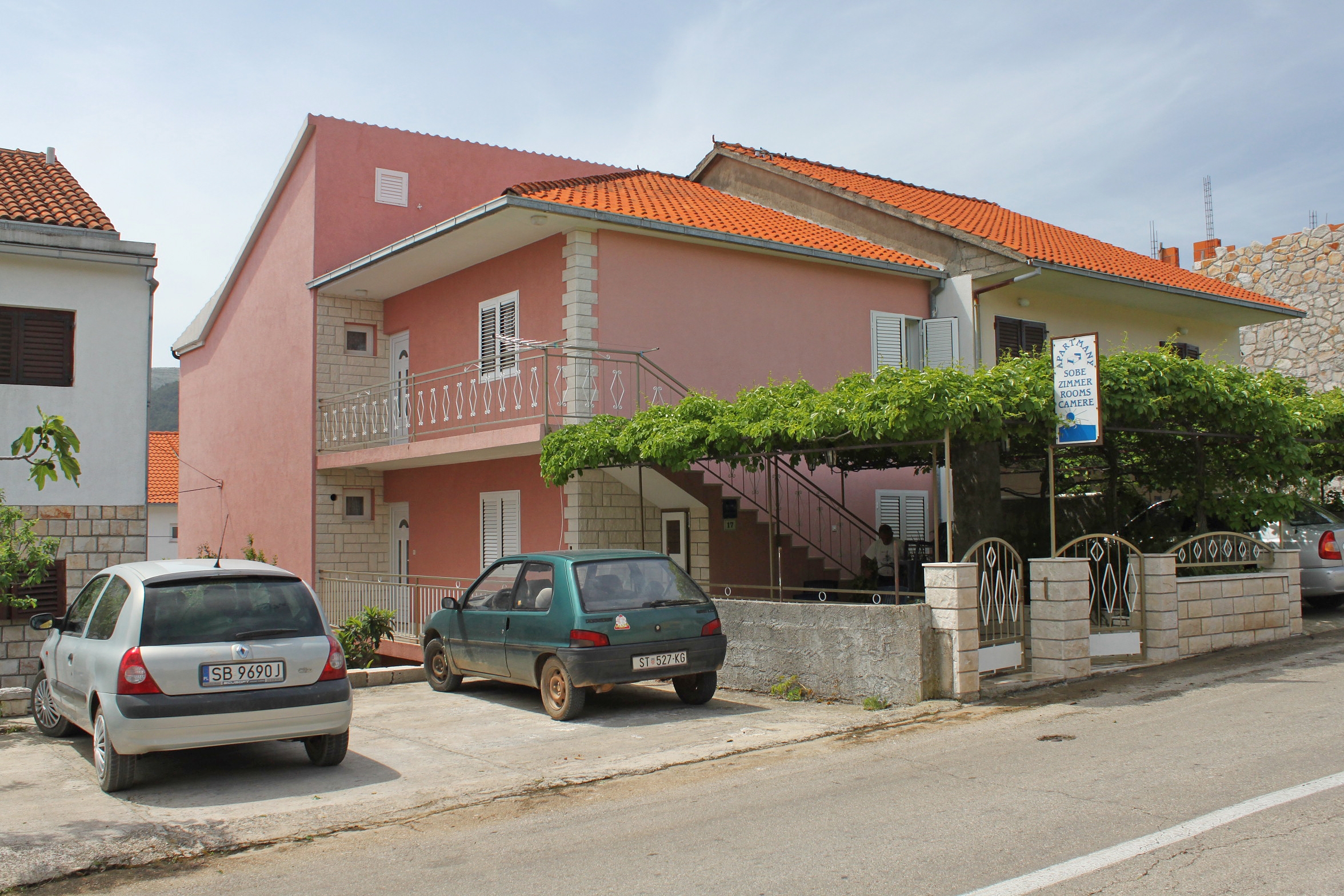 One bedroom apartment with terrace Stari Grad, Hvar  A-b
