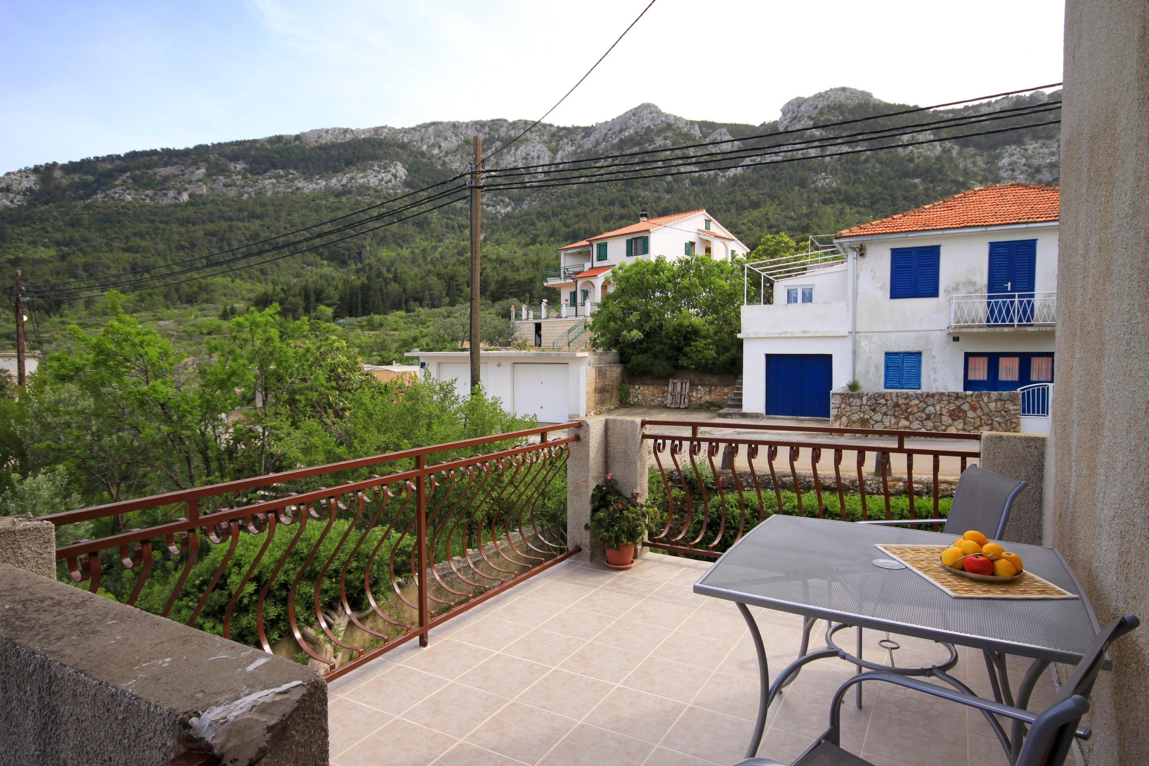Studio flat with terrace Vrisnik, Hvar  AS-a