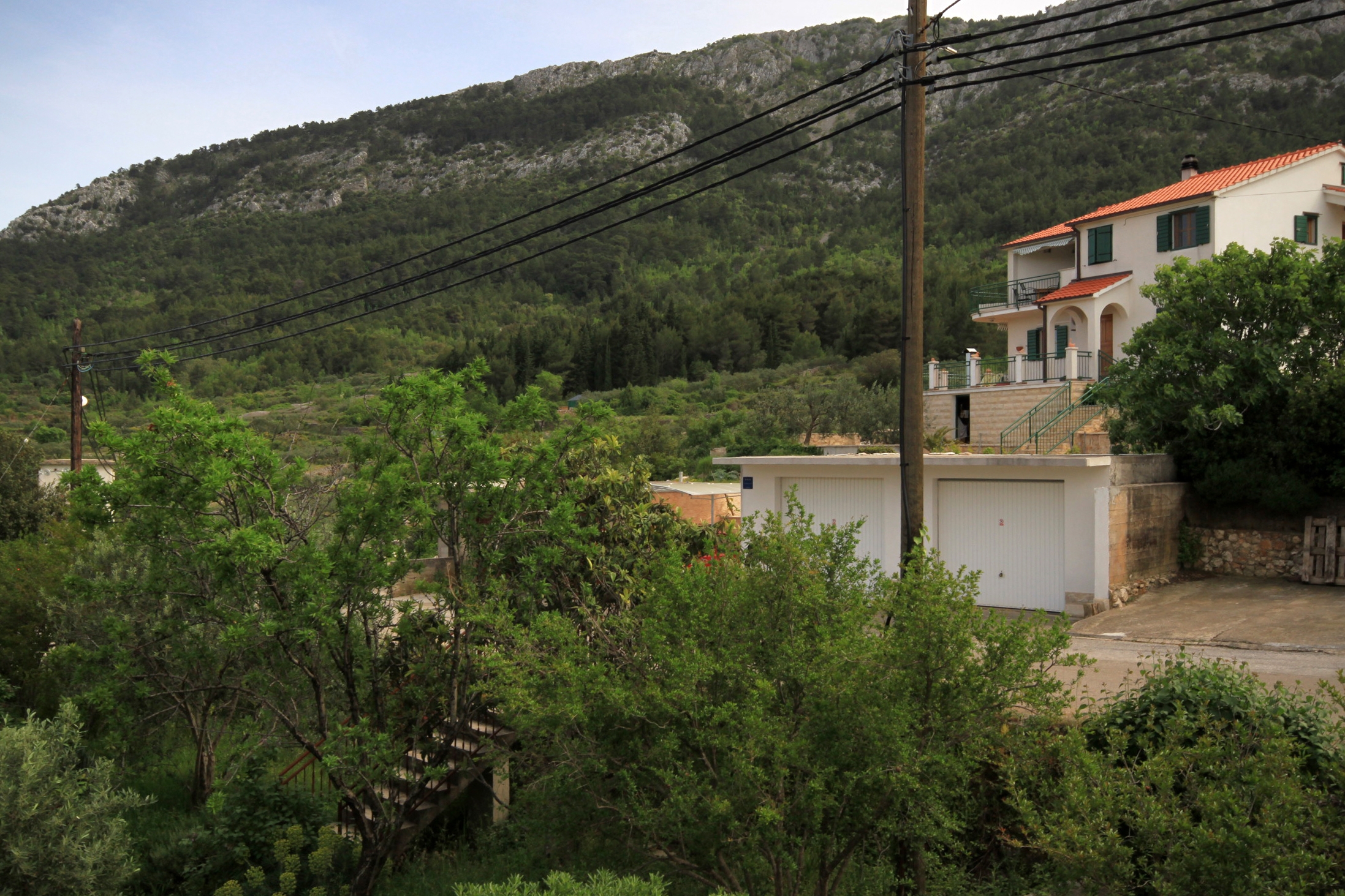 Studio flat with terrace Vrisnik, Hvar  AS-a