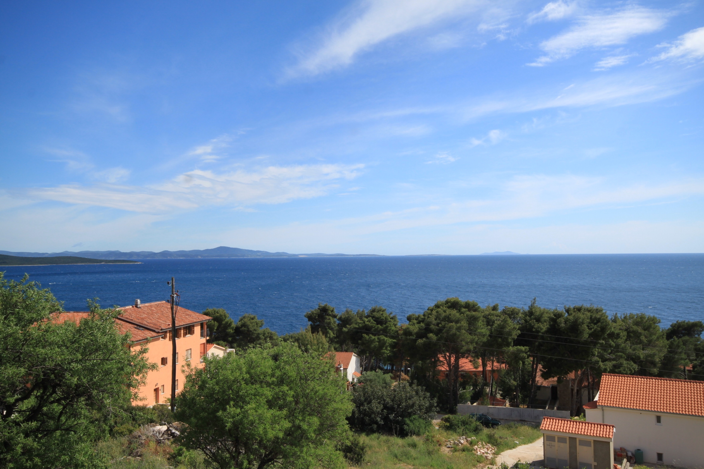 Two bedroom apartment with balcony and sea view Ivan Dolac, Hvar  A-d