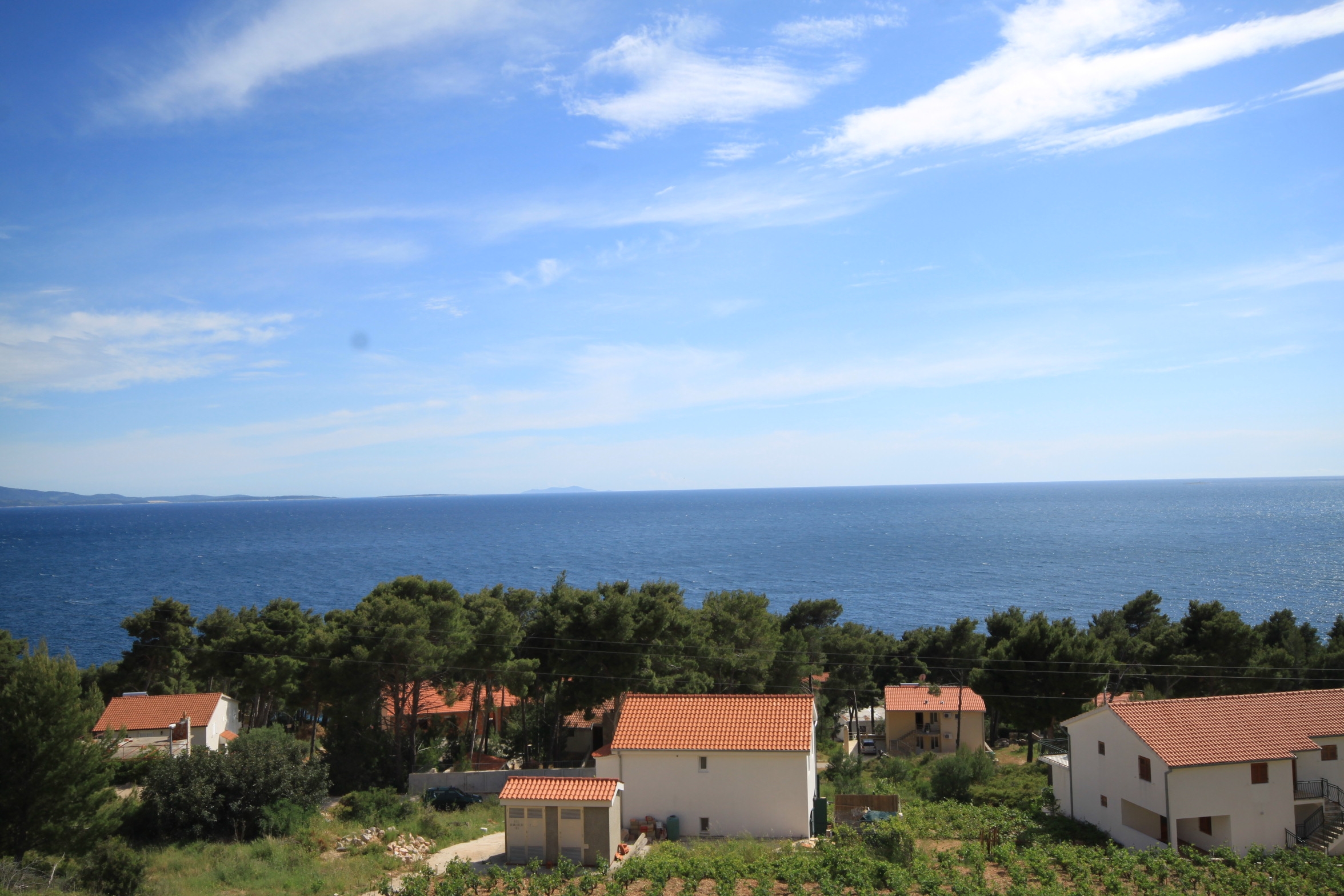 Two bedroom apartment with balcony and sea view Ivan Dolac, Hvar  A-d