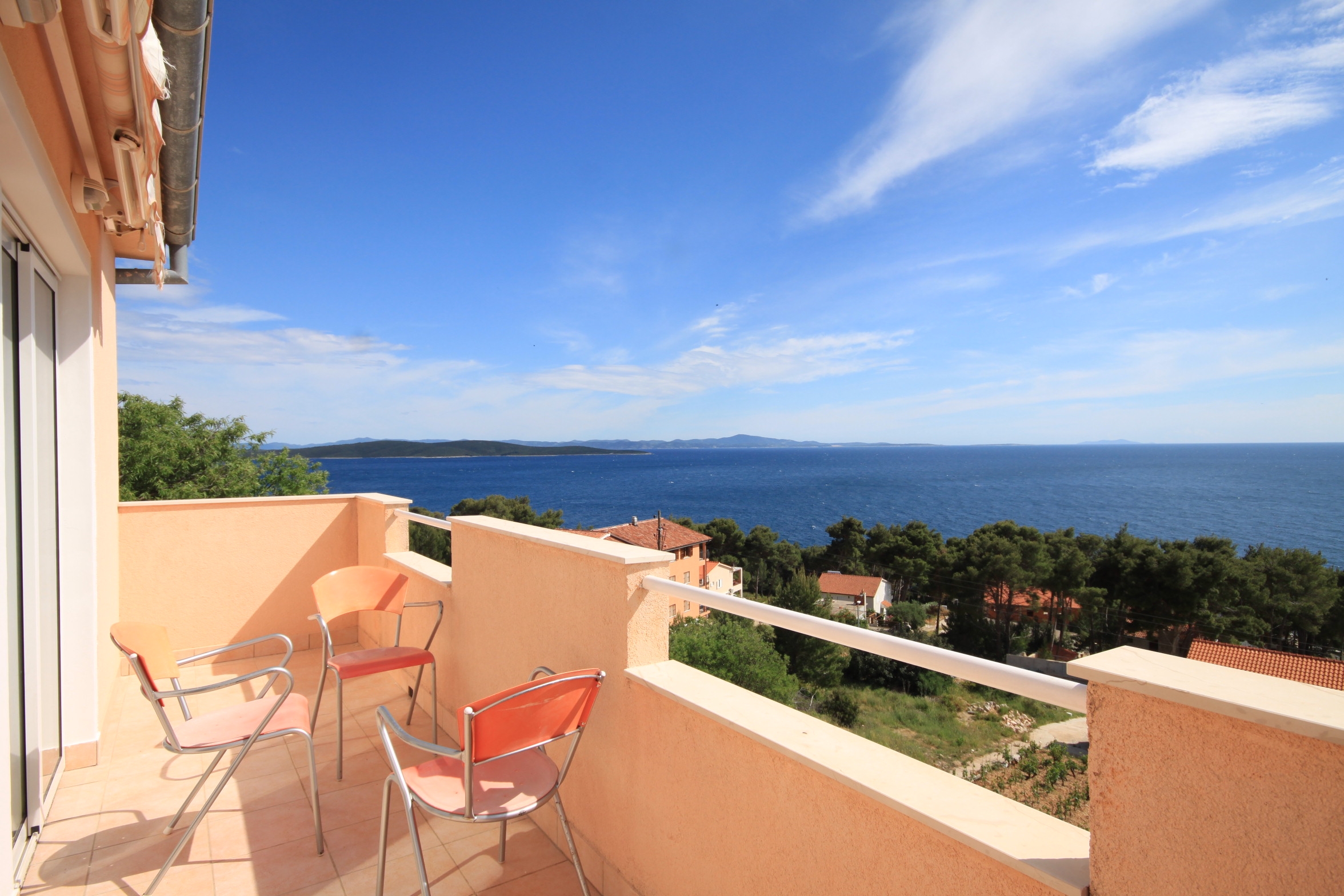 One bedroom apartment with balcony and sea view Ivan Dolac, Hvar (A-8734-e)