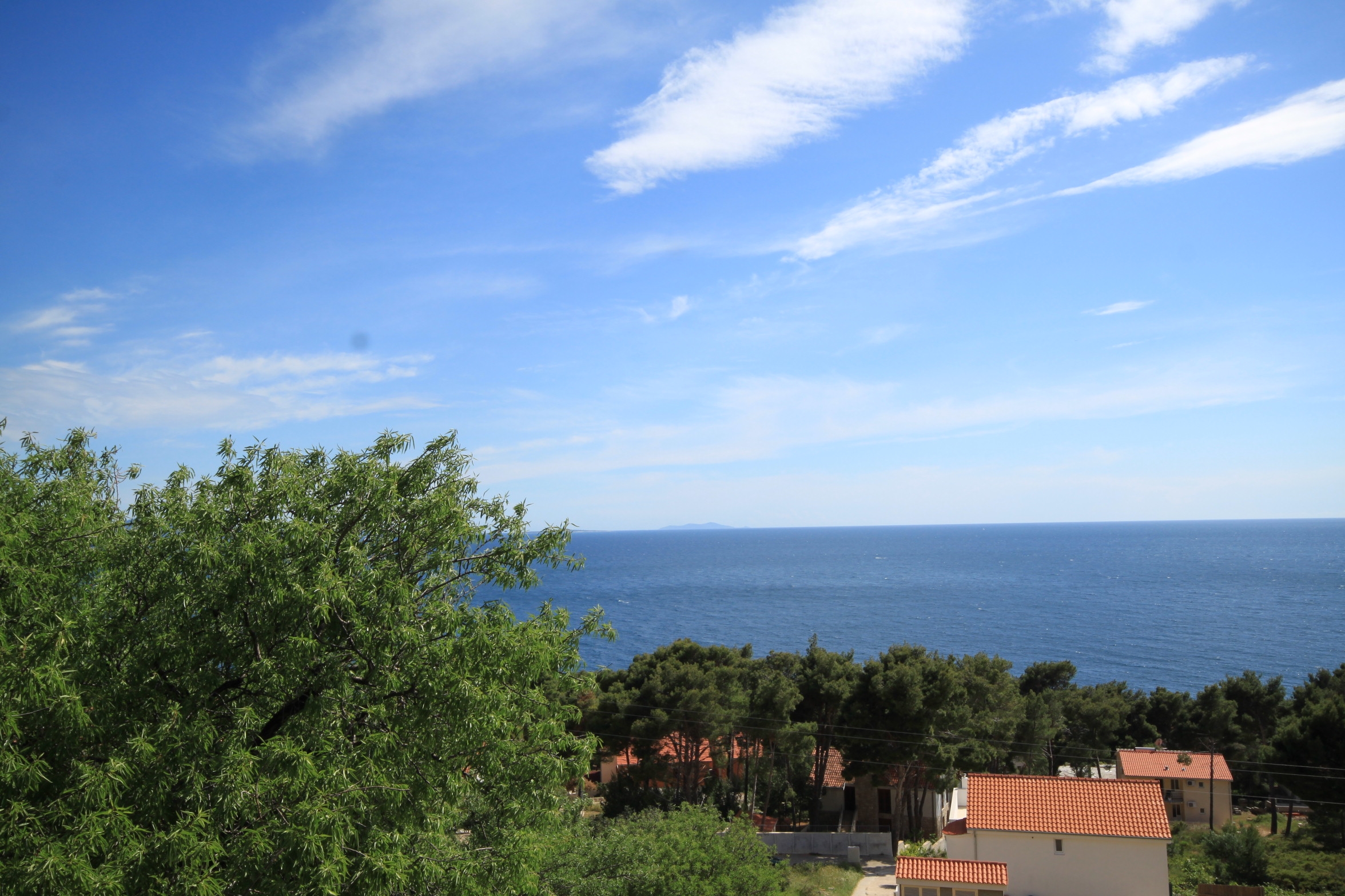 Two bedroom apartment with balcony and sea view Ivan Dolac, Hvar  A-f