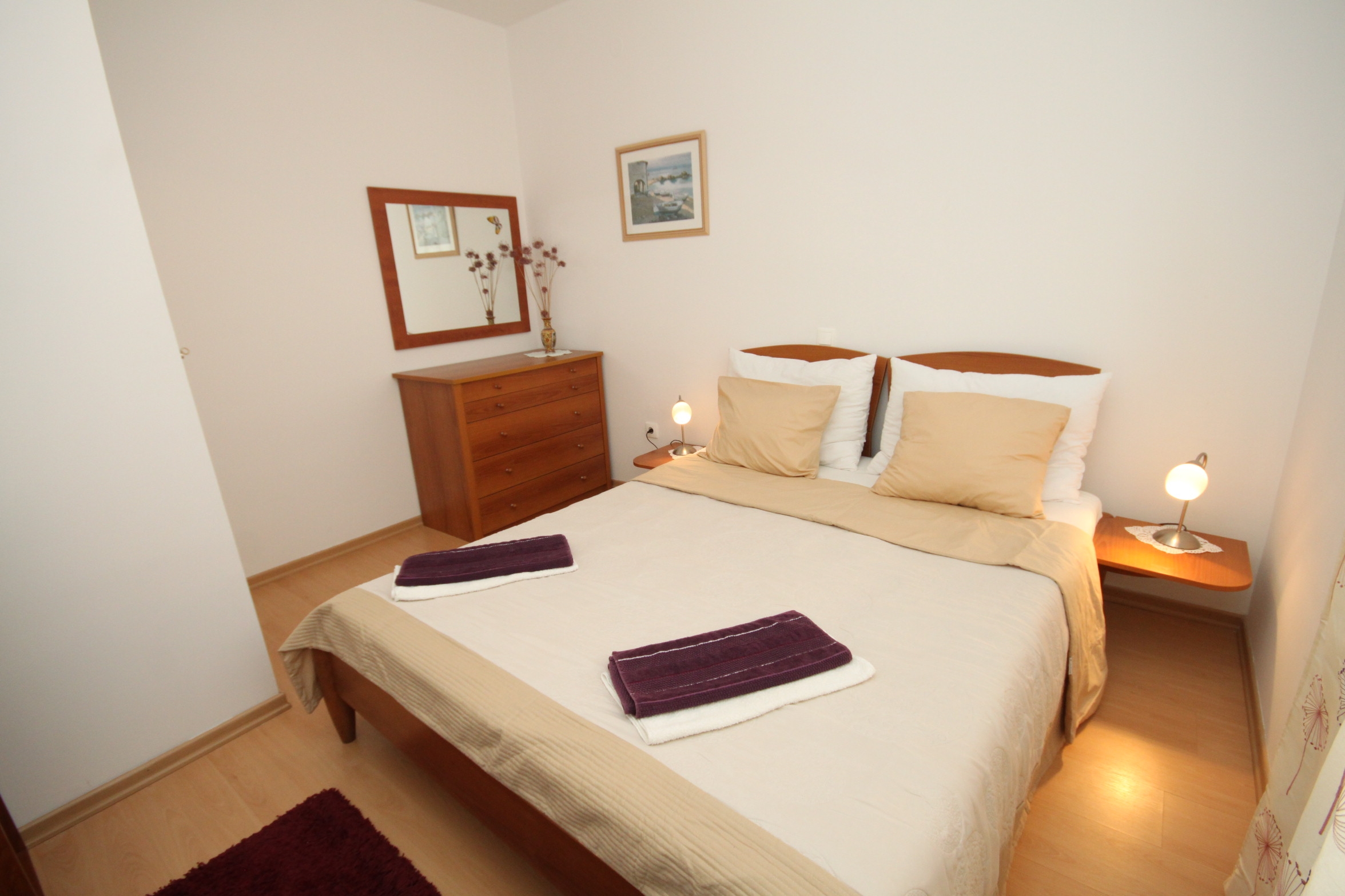 Two bedroom apartment with balcony and sea view Ivan Dolac, Hvar (A-8734-f)