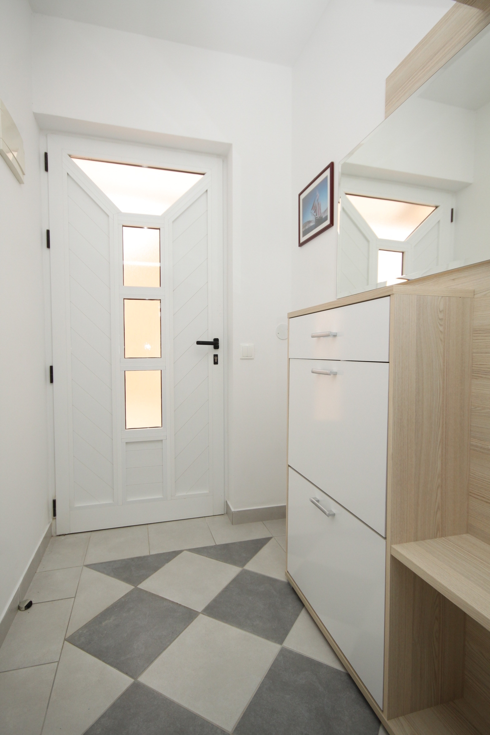 Two bedroom apartment with balcony and sea view Ivan Dolac, Hvar  A-f