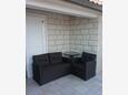 Terrace Bol, Terrace in the apartment, with a sea view and WiFi.