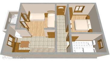 Plan Sali, Plan in the apartment, dopusteni kucni ljubimci.