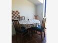 Jelsa, Dining room in the apartment, air condition available and WiFi.