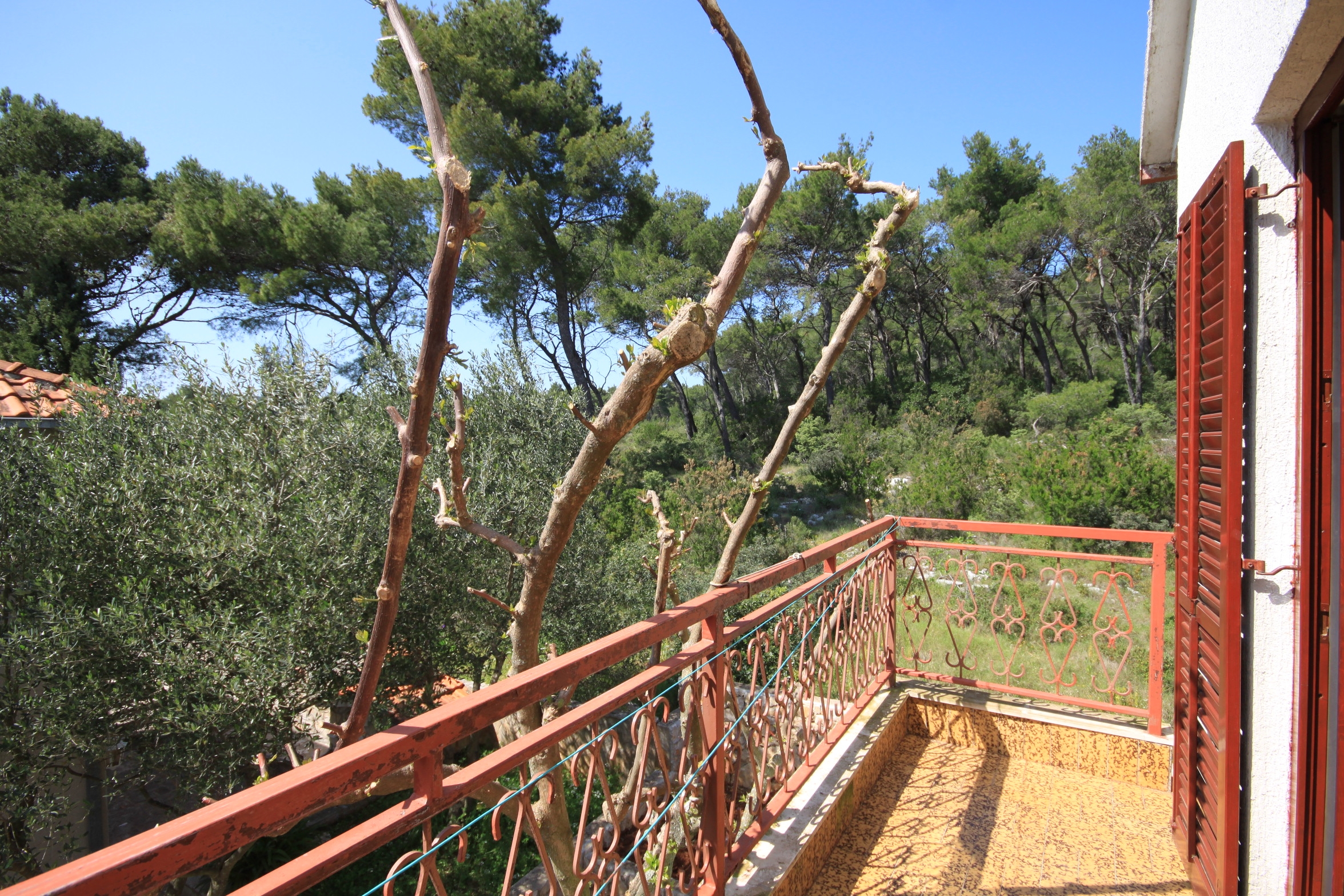 Two bedroom apartment with balcony Vrboska, Hvar  A-a