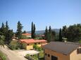 Balkon 1 - pohled Vrboska, Balkon 1 - pohled v ubytování typu apartment, WiFi.