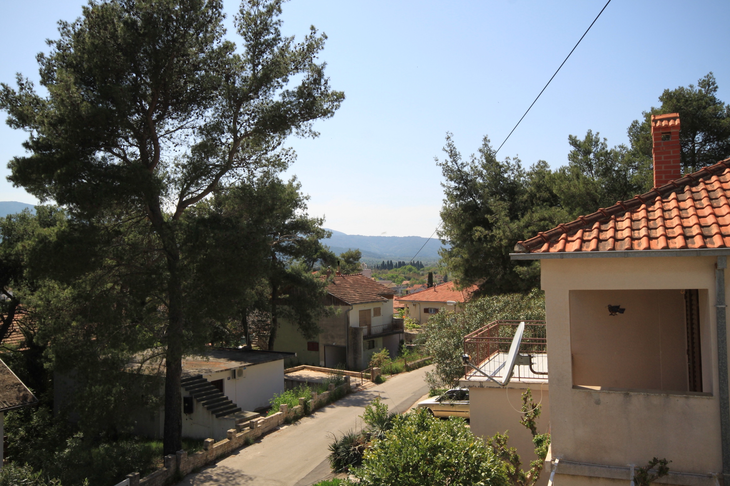 Two bedroom apartment with balcony Vrboska, Hvar  A-b
