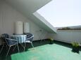 Terrasse Vrboska, Terrasse dans l’hébergement en type apartment, animaux acceptés et WiFi.