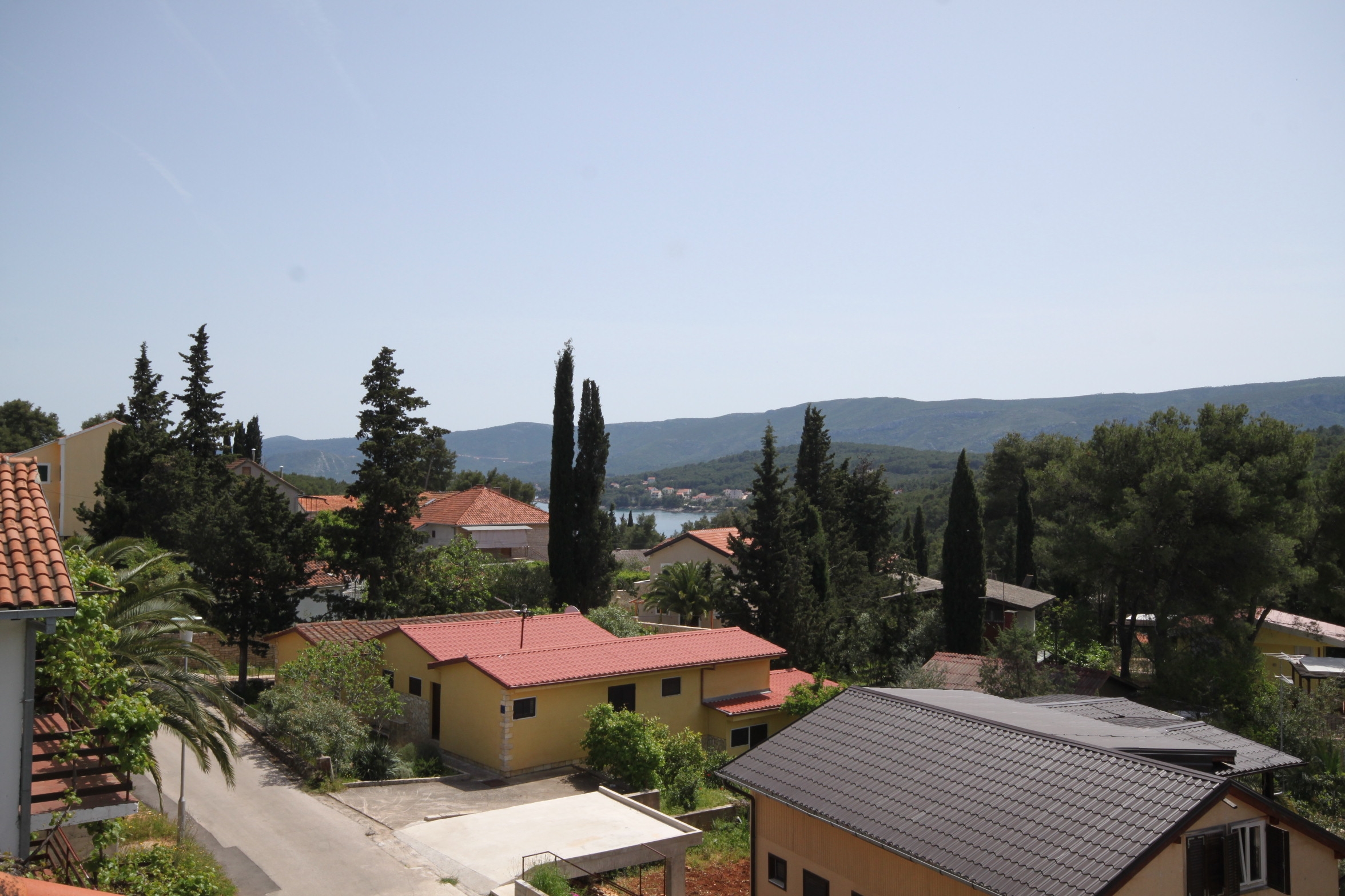 One bedroom apartment with terrace Vrboska, Hvar  A-c