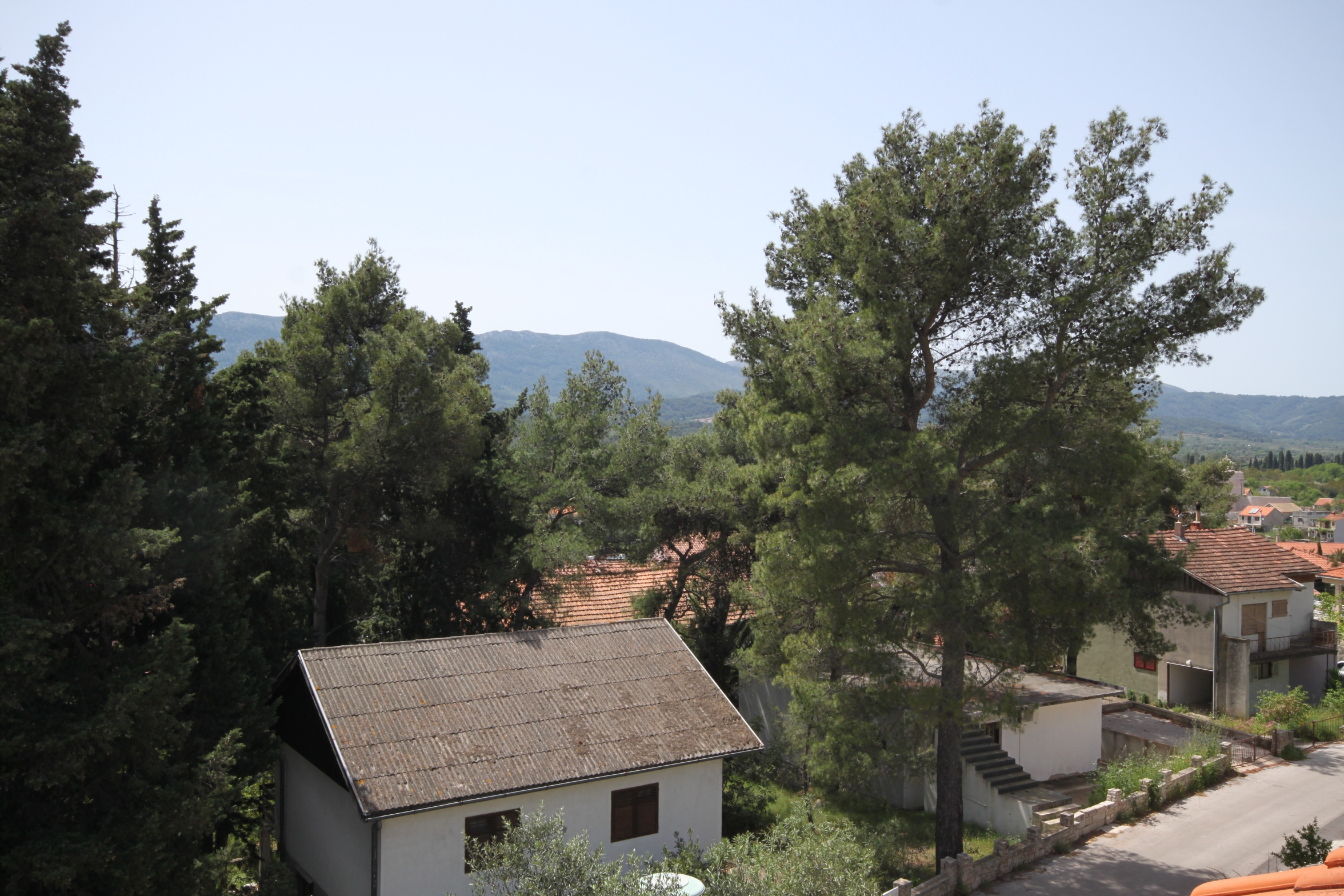 One bedroom apartment with terrace Vrboska, Hvar  A-c