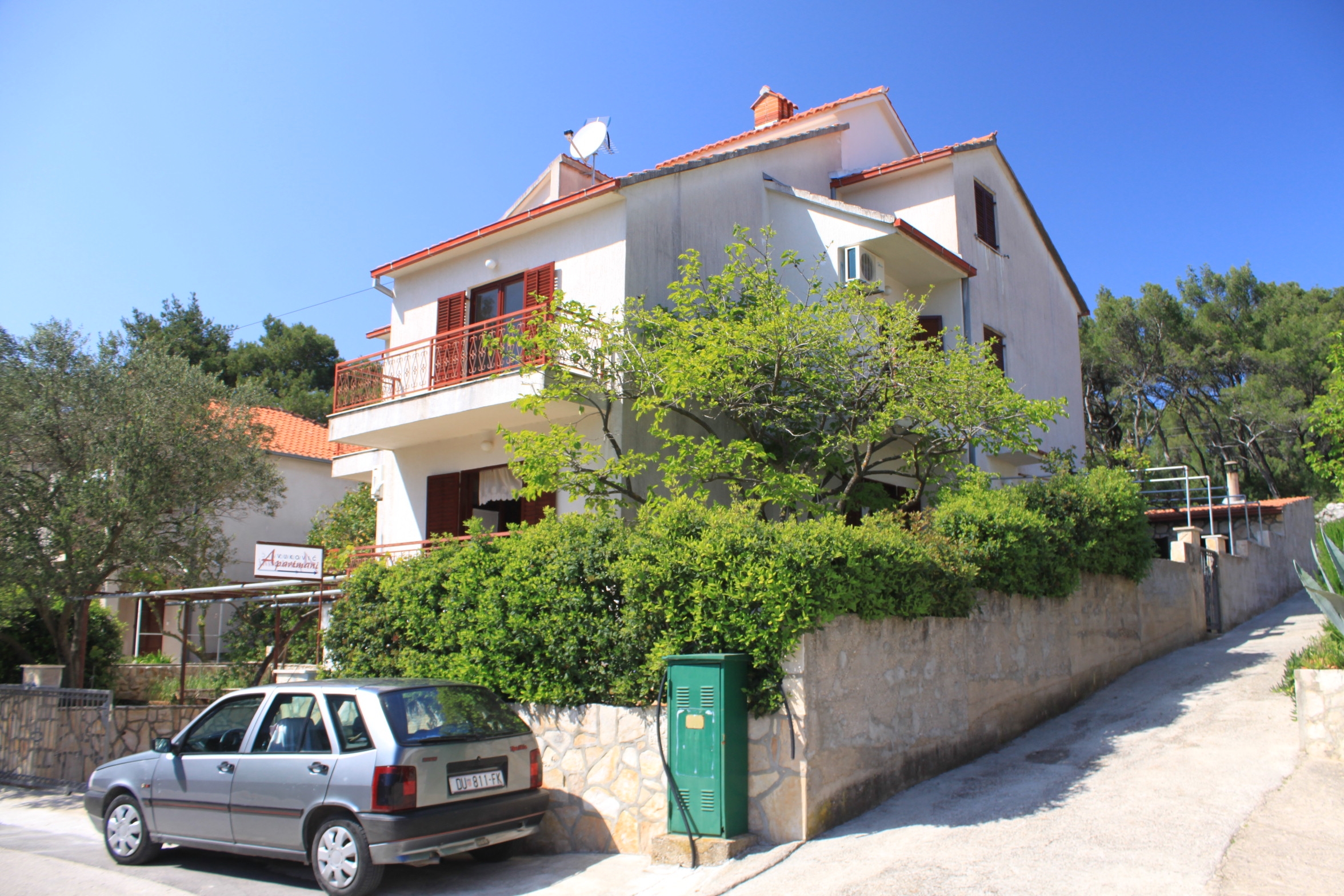 Ferienwohnung im Ort Vrboska (Hvar), Kapazitä Ferienwohnung  Insel Hvar