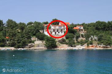 Basina, Hvar, Объект 8749 - Апартаменты вблизи моря с галечным пляжем.