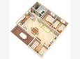 Veli Rat, План в размещении типа house, Домашние животные допускаются и WiFi.