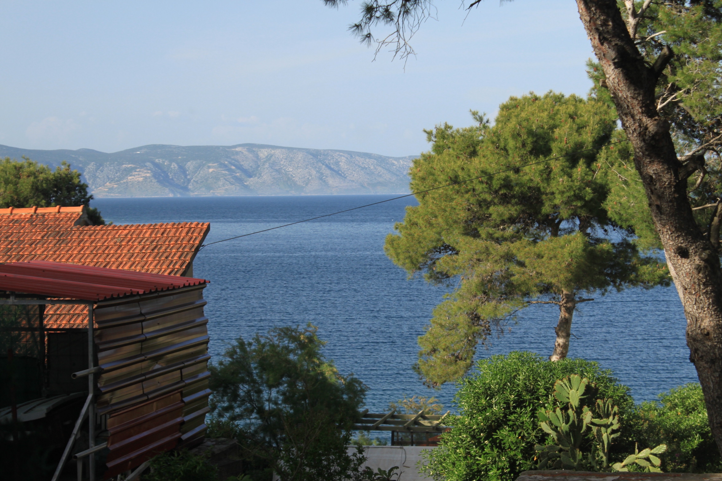 One bedroom apartment with terrace and sea view Jelsa, Hvar  A-a