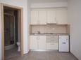 Kuchyně Basina, Kuchyně v ubytování typu studio-apartment, domácí mazlíčci povoleni a WiFi.