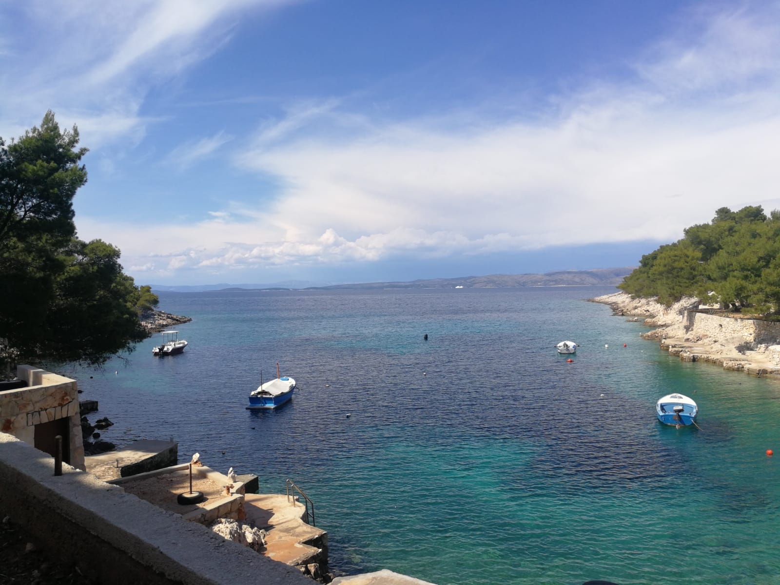 One bedroom apartment near beach Cove Zastupac, Hvar  A-b