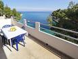 Terrace Zastupac, Terrace in the apartment, with a sea view and WiFi.