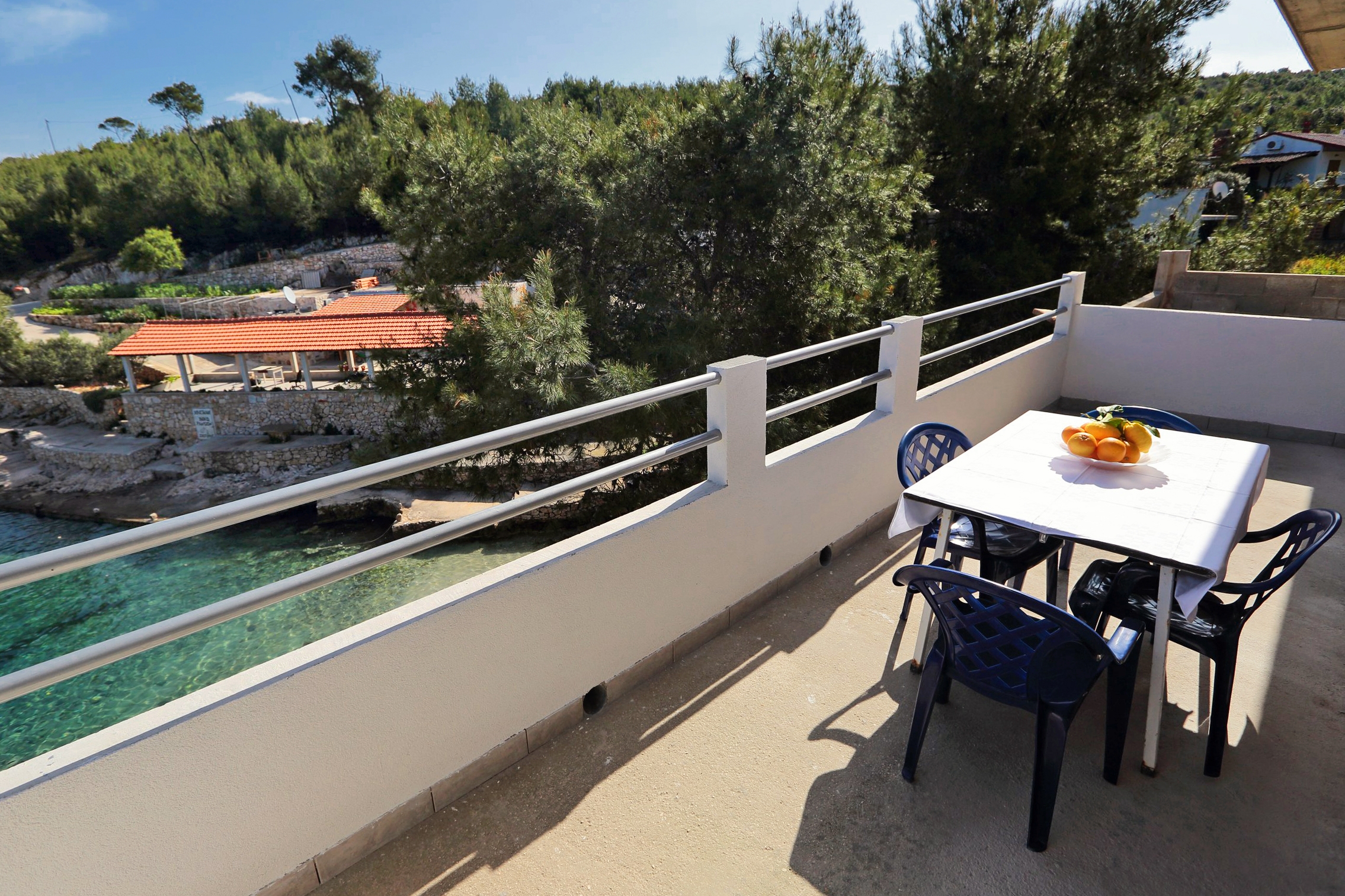 Two bedroom apartment near beach Cove Zastupac, Hvar  A-d