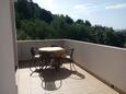 Terrace 1 Rapak, Terrace 1 in the apartment, with a sea view and (pet friendly).