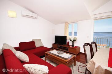 Living room Zavala, Living room in the apartment, dostupna klima i WIFI.