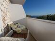 Balcony Hvar, Balcony in the room, with a sea view and WiFi.