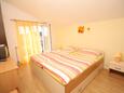 Ložnice Hvar, Ložnice v ubytování typu studio-apartment, s klimatizací a WiFi.