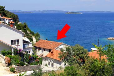 Sali, Dugi otok, Szálláshely 880 - Apartmanok a tenger közelében.