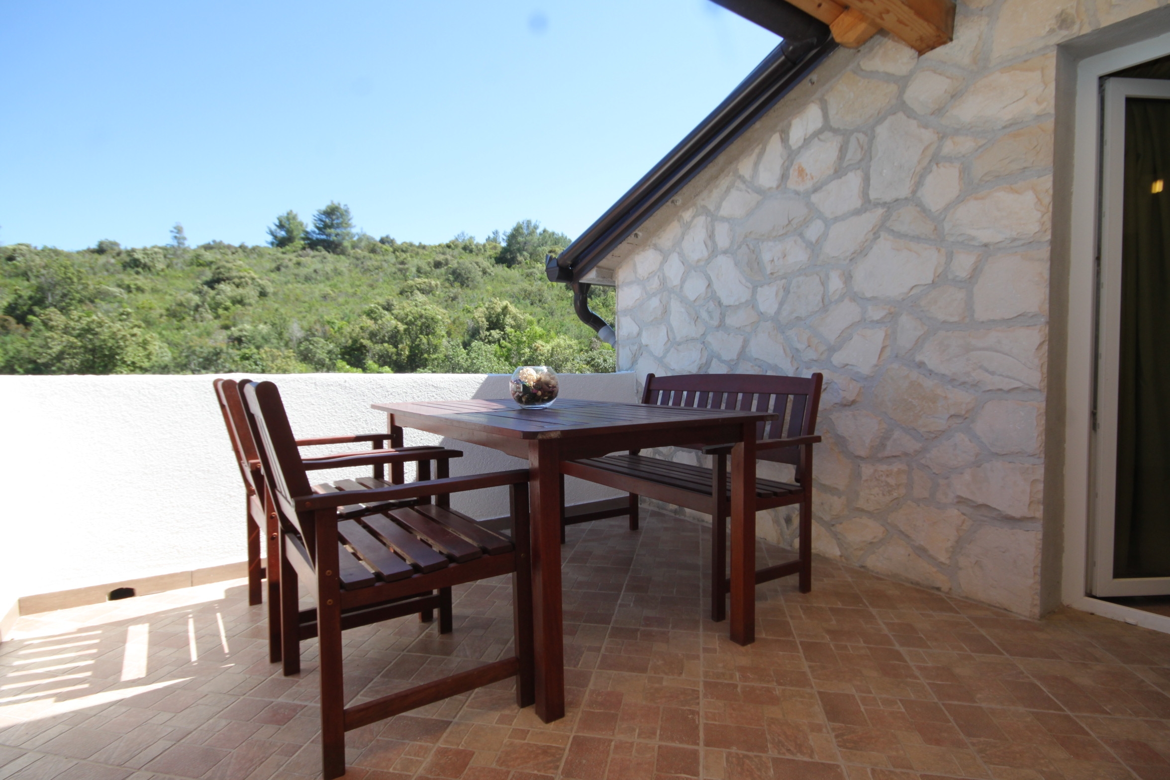 One bedroom apartment near beach Cove Karkavac - Šćedro, Hvar  A-a
