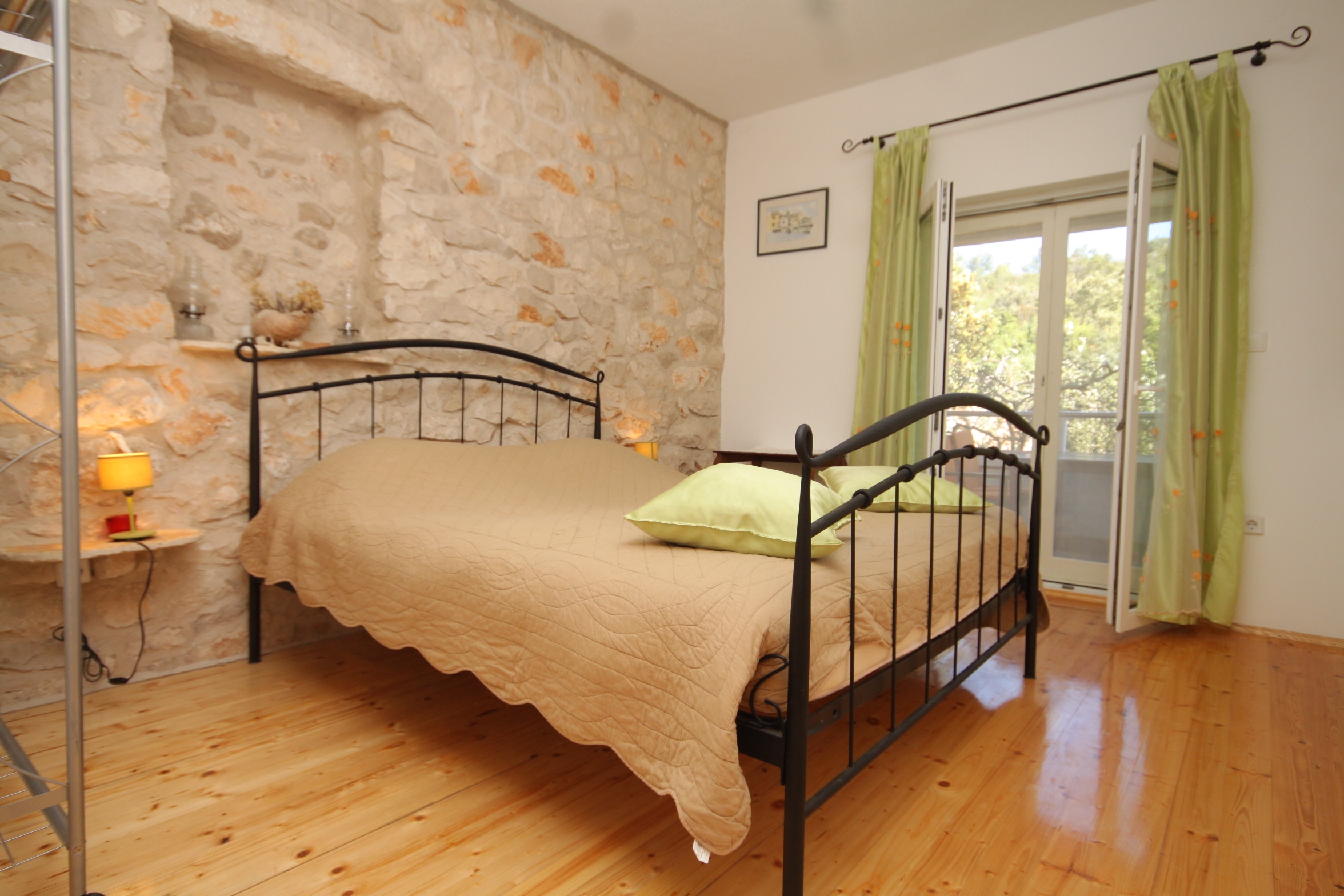 Two bedroom apartment near beach Cove Karkavac - Šćedro, Hvar (A-8801-d)