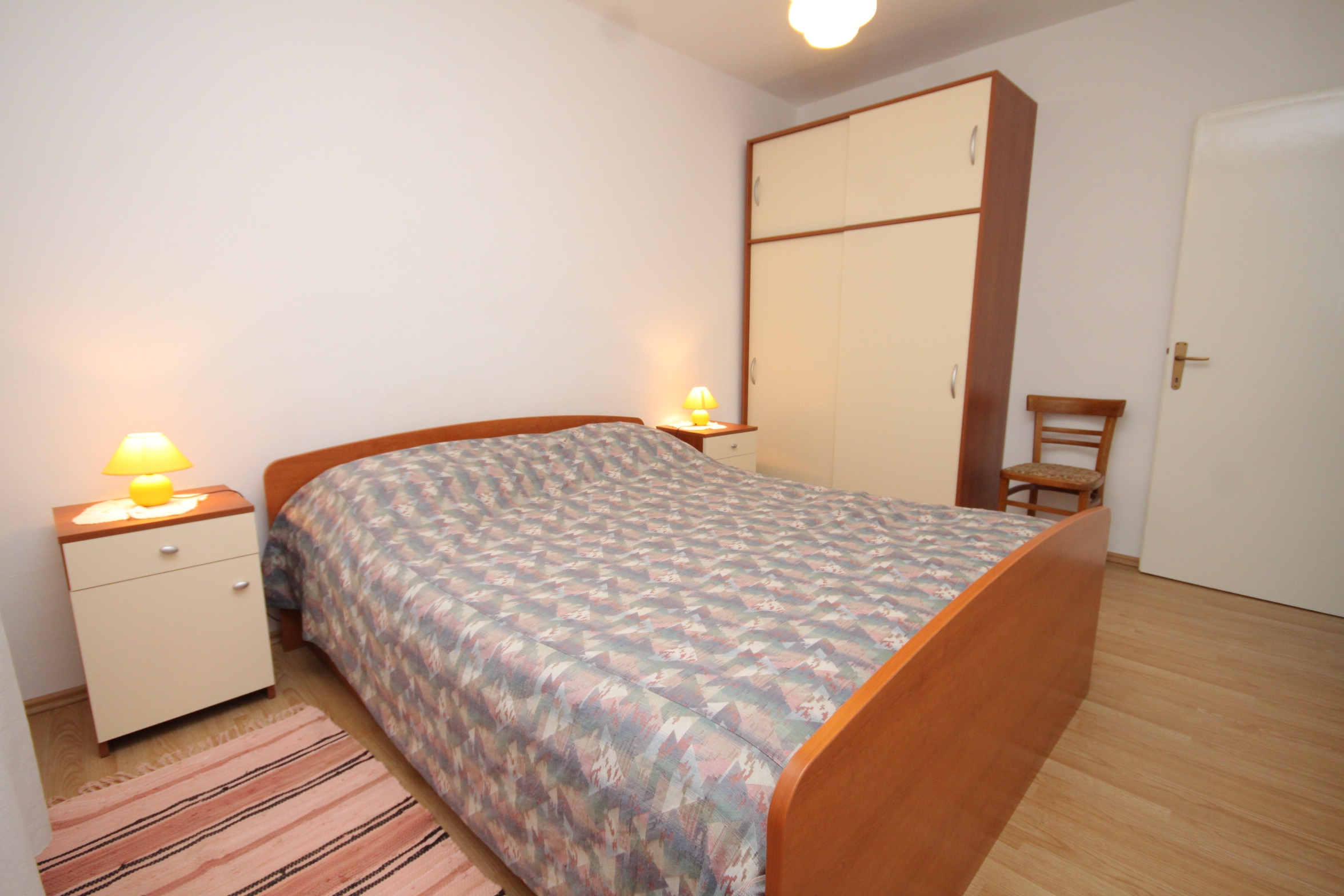 Two bedroom apartment with terrace and sea view Zavala, Hvar  A-a