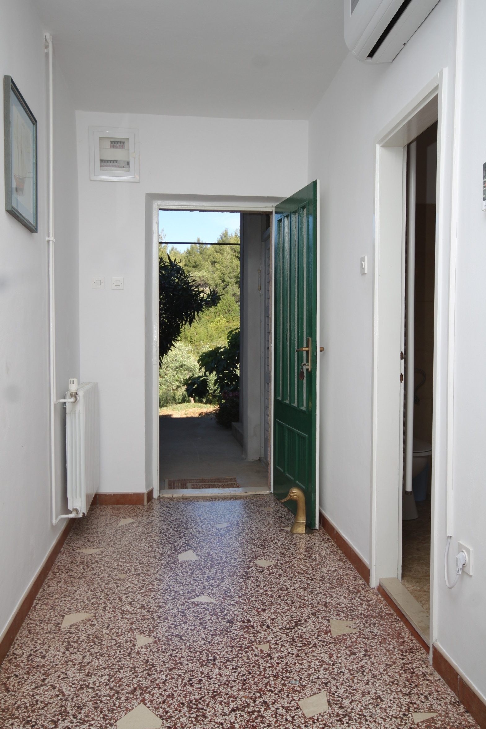 Two bedroom apartment with terrace and sea view Zavala, Hvar  A-a