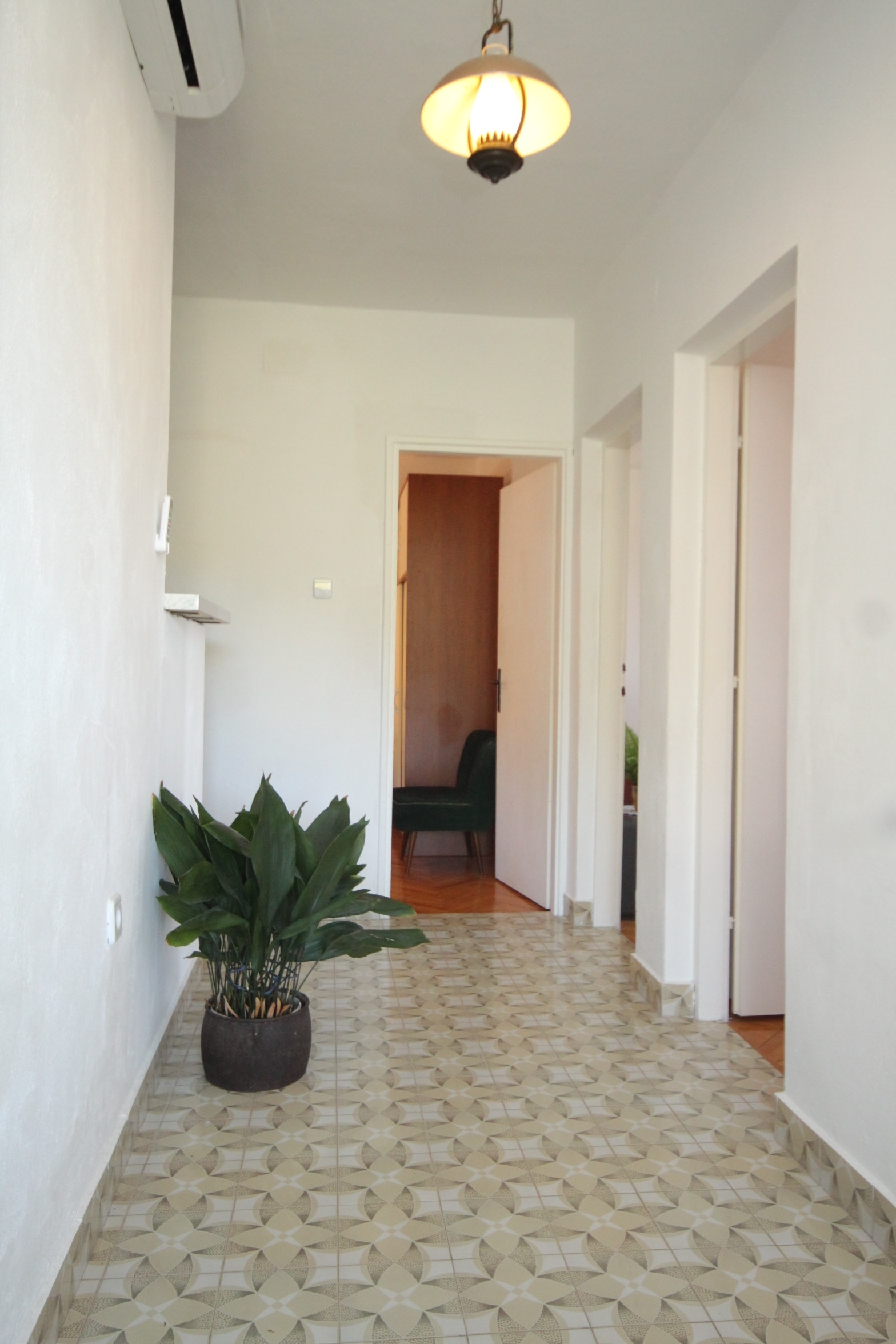 Two bedroom apartment with terrace and sea view Zavala, Hvar  A-b