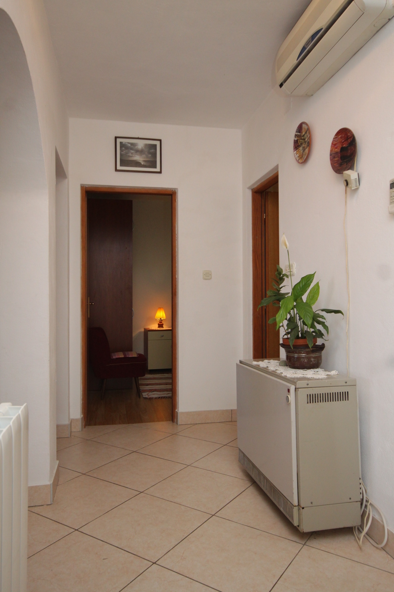 Two bedroom apartment with terrace and sea view Zavala, Hvar  A-c